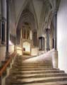 Wells chapter house steps